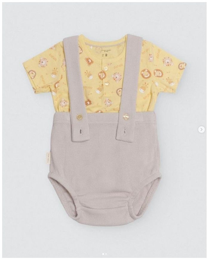 Conjunto camiseta  y ranita tirante