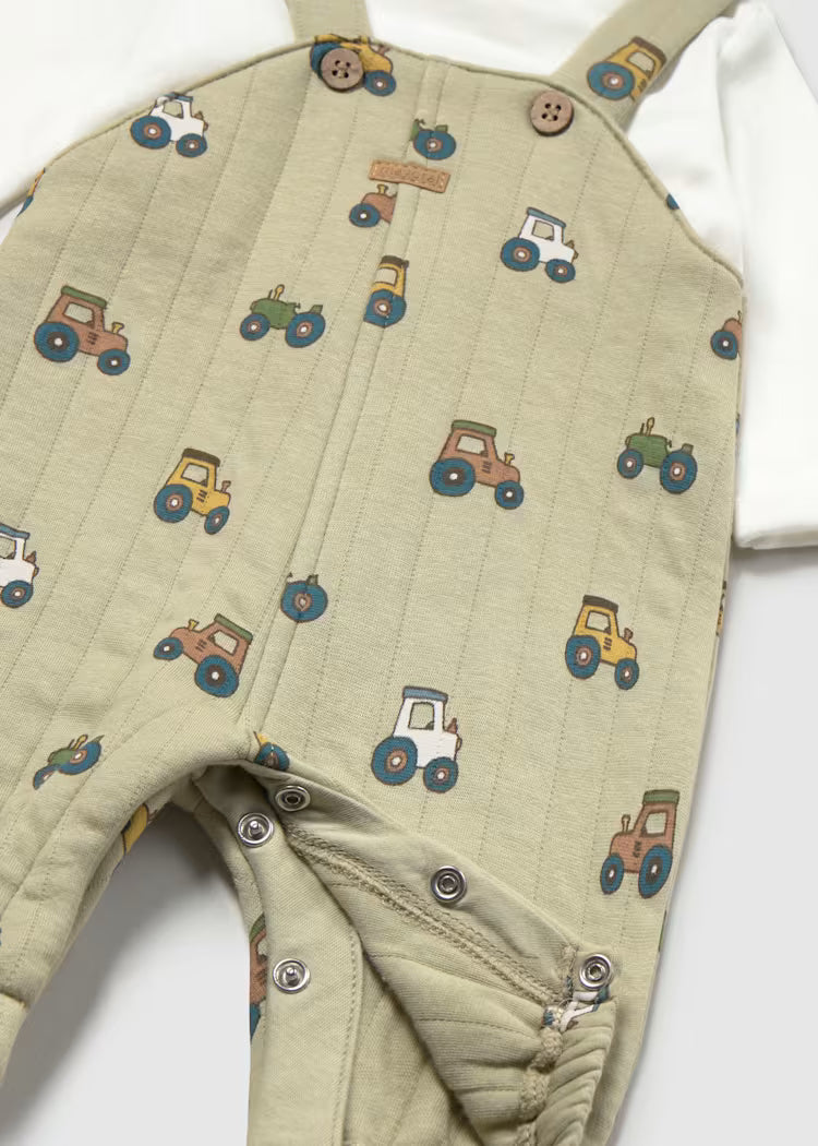 Pelele peto estampado bebé niño