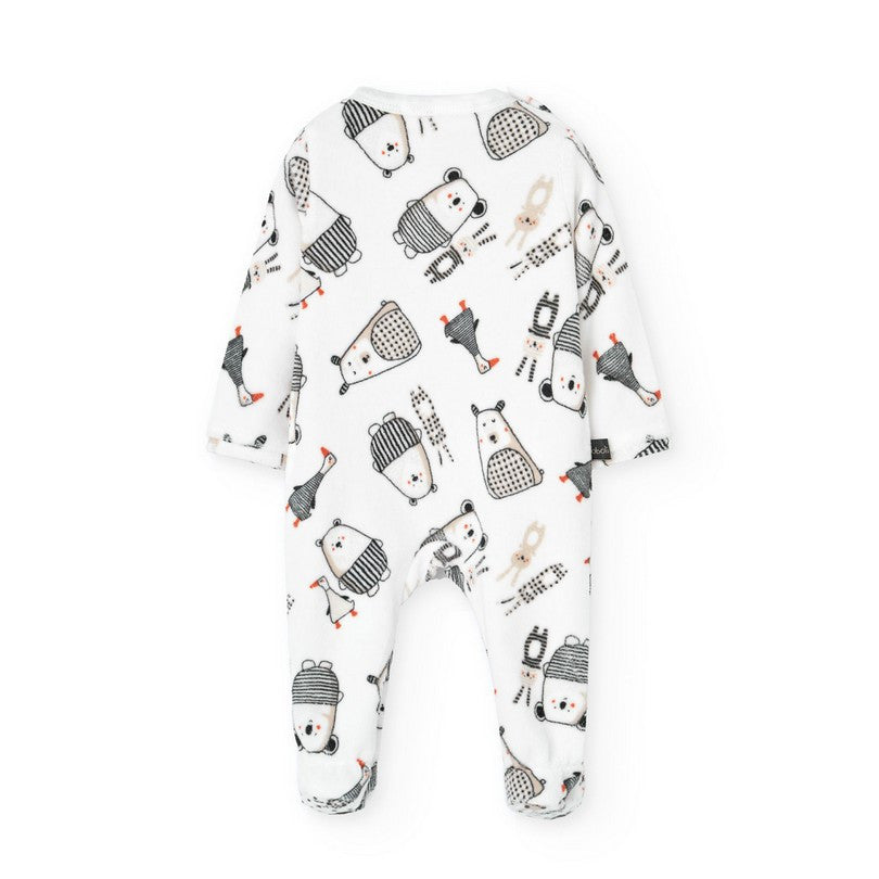 Pelele Terciopelo De Bebé