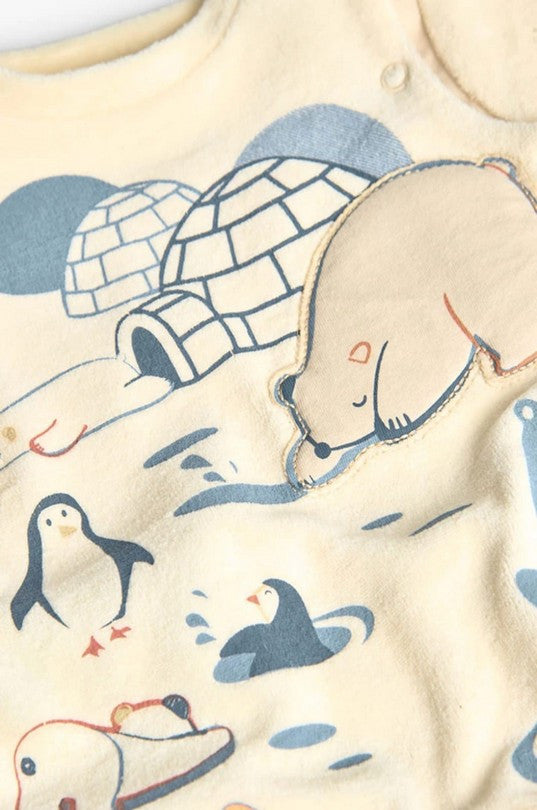 Pelele Terciopelo De Bebé