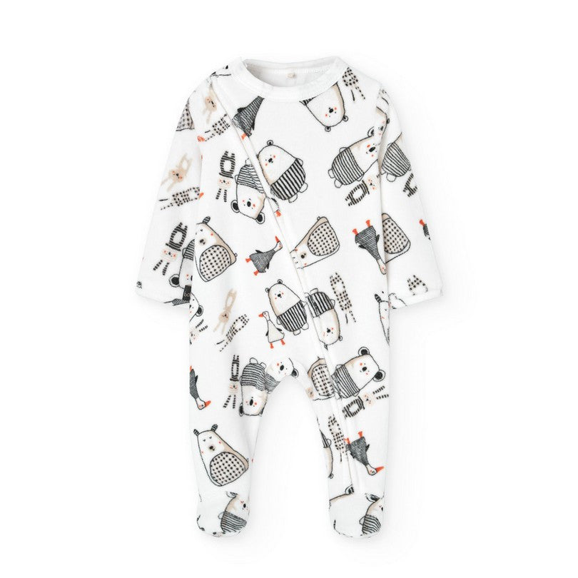 Pelele Terciopelo De Bebé