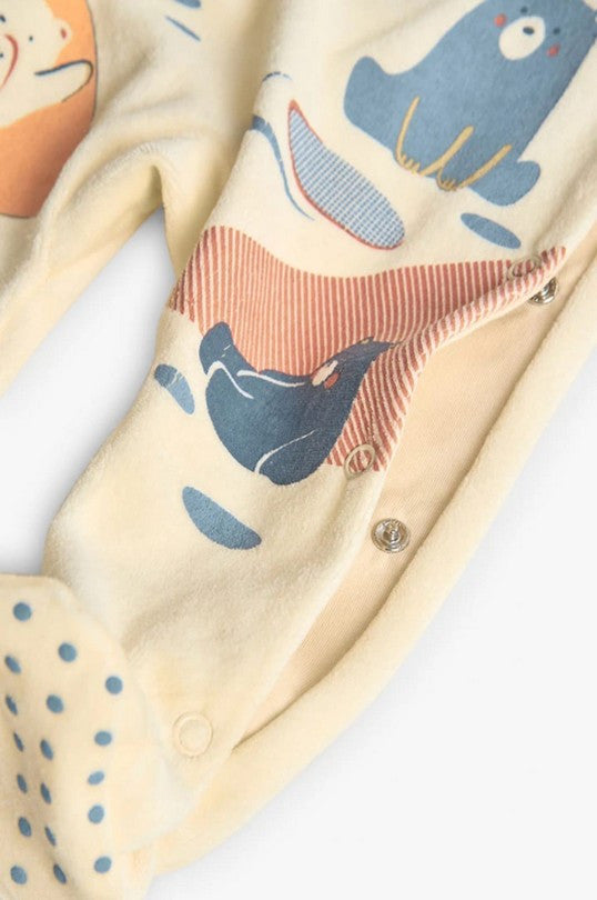 Pelele Terciopelo De Bebé