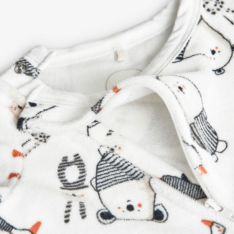 Pelele Terciopelo De Bebé