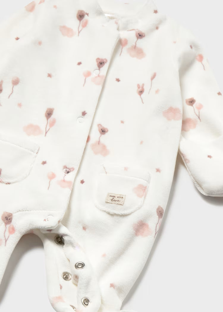 Pijama estampado recien nacido