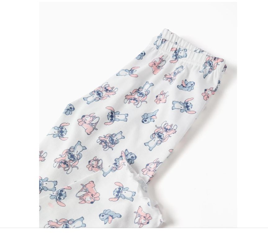 Pijama Stitch de manga larga niña