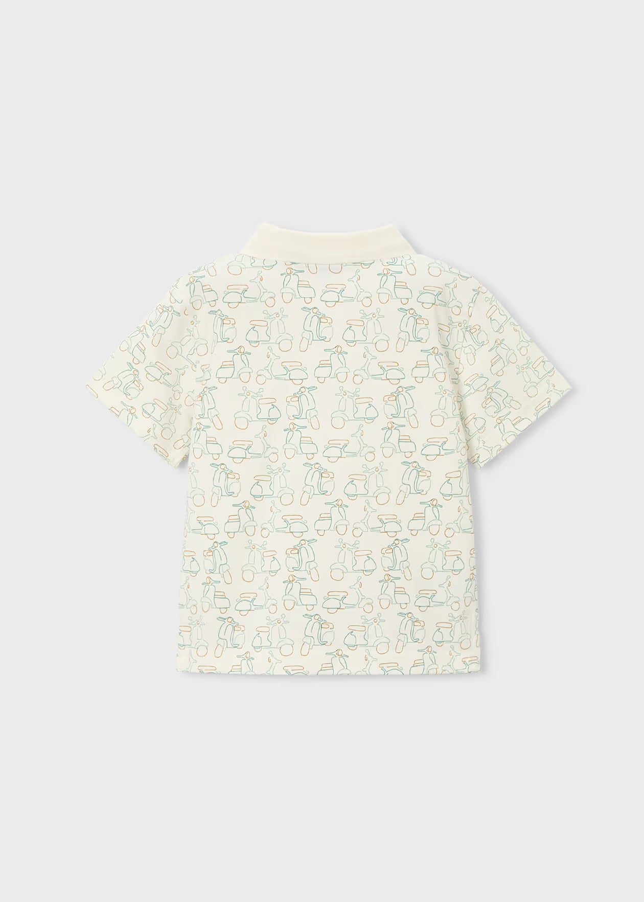 Polo manga corta estampado niño