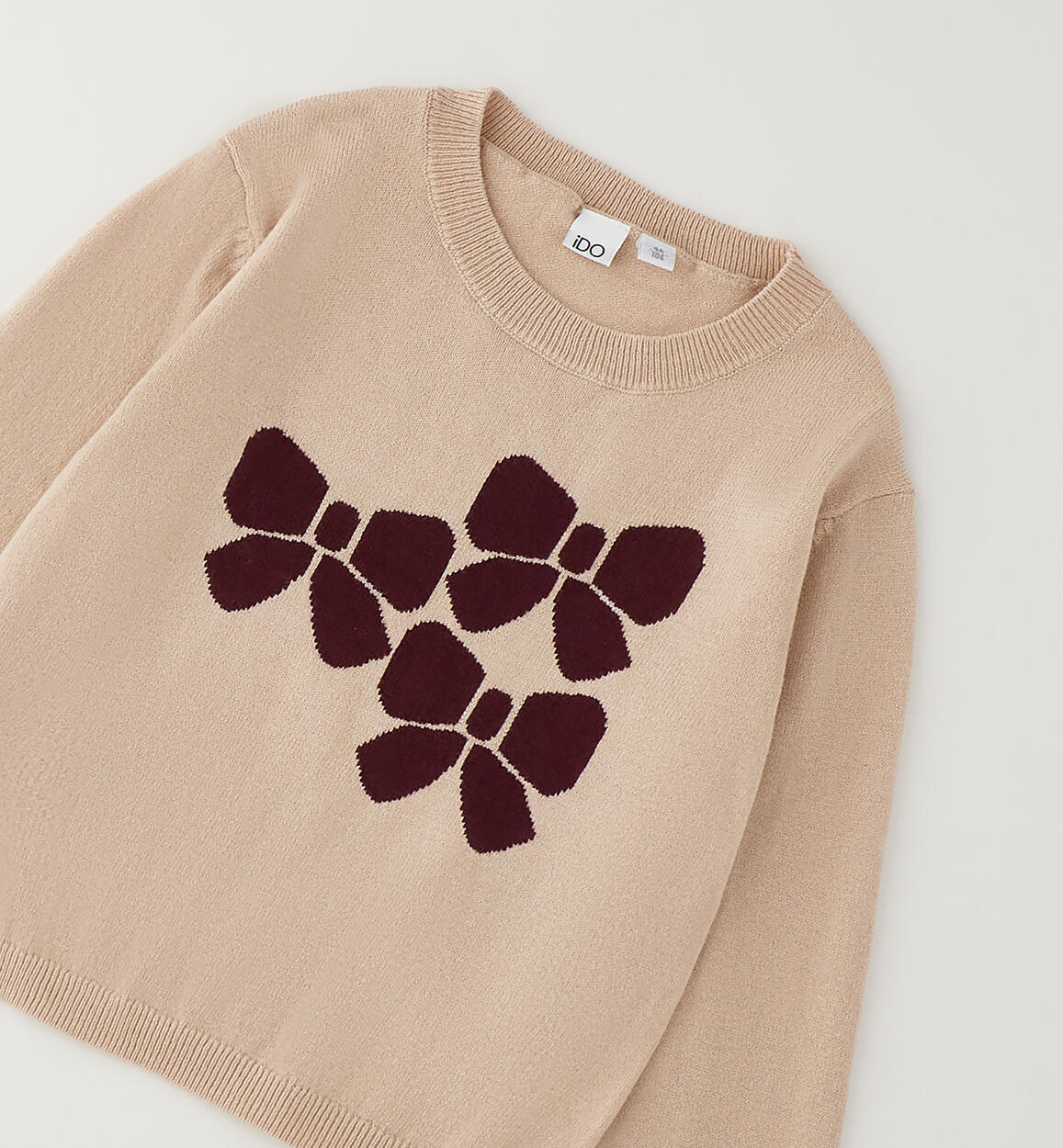 Jersey de punto liso lazos