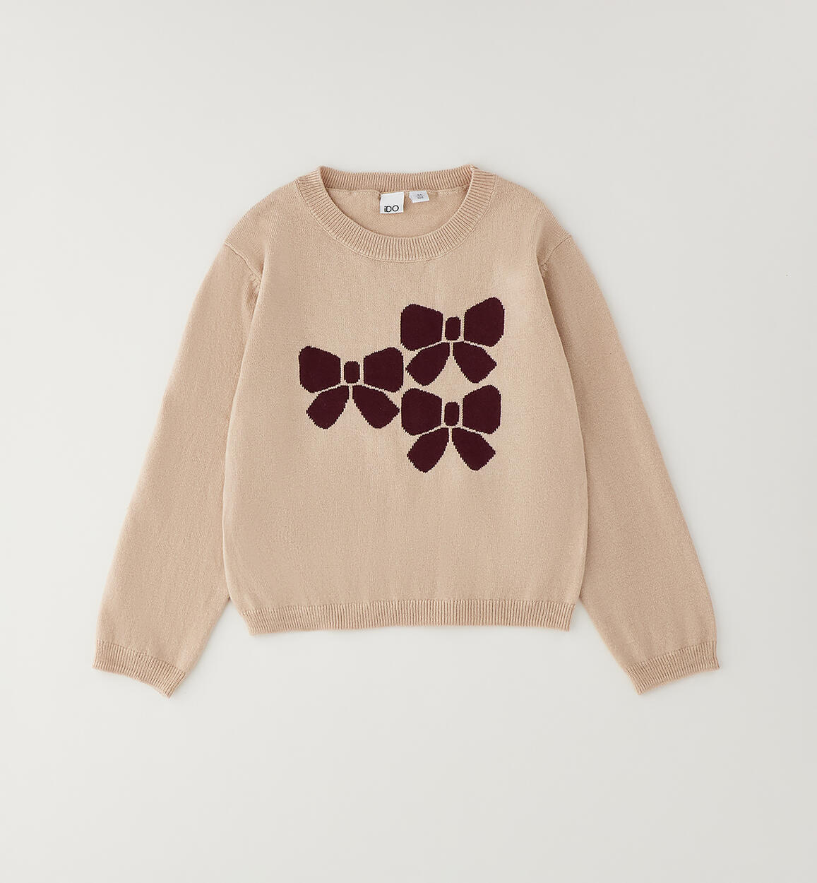 Jersey de punto liso lazos
