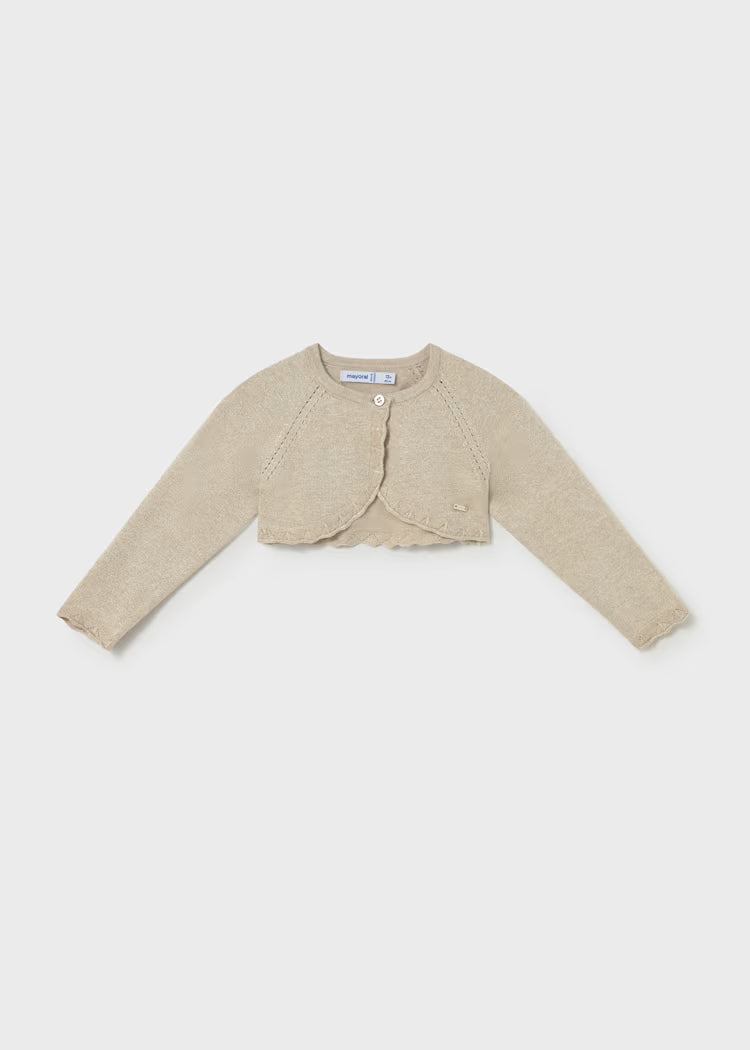 Bolero tricot basico