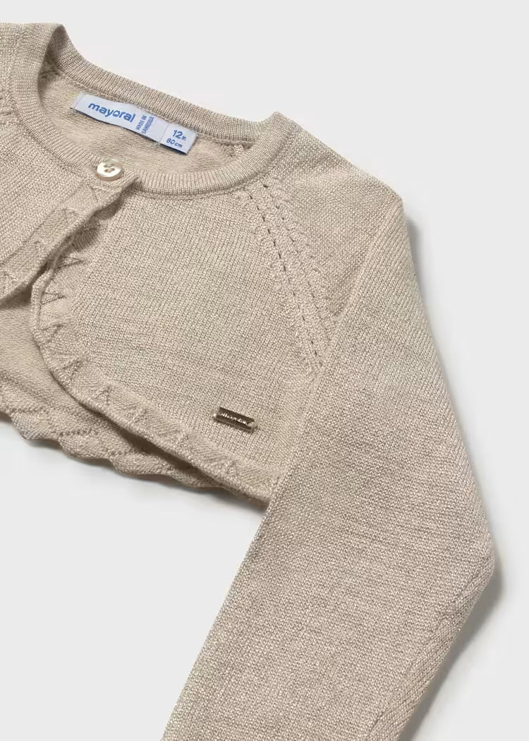 Bolero tricot basico