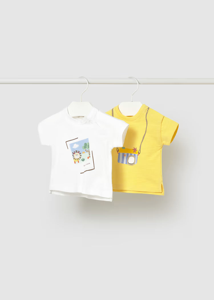 Set 2 camisetas manga corta