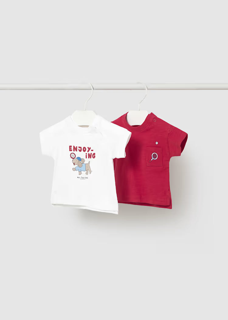 Set 2 camisetas manga corta