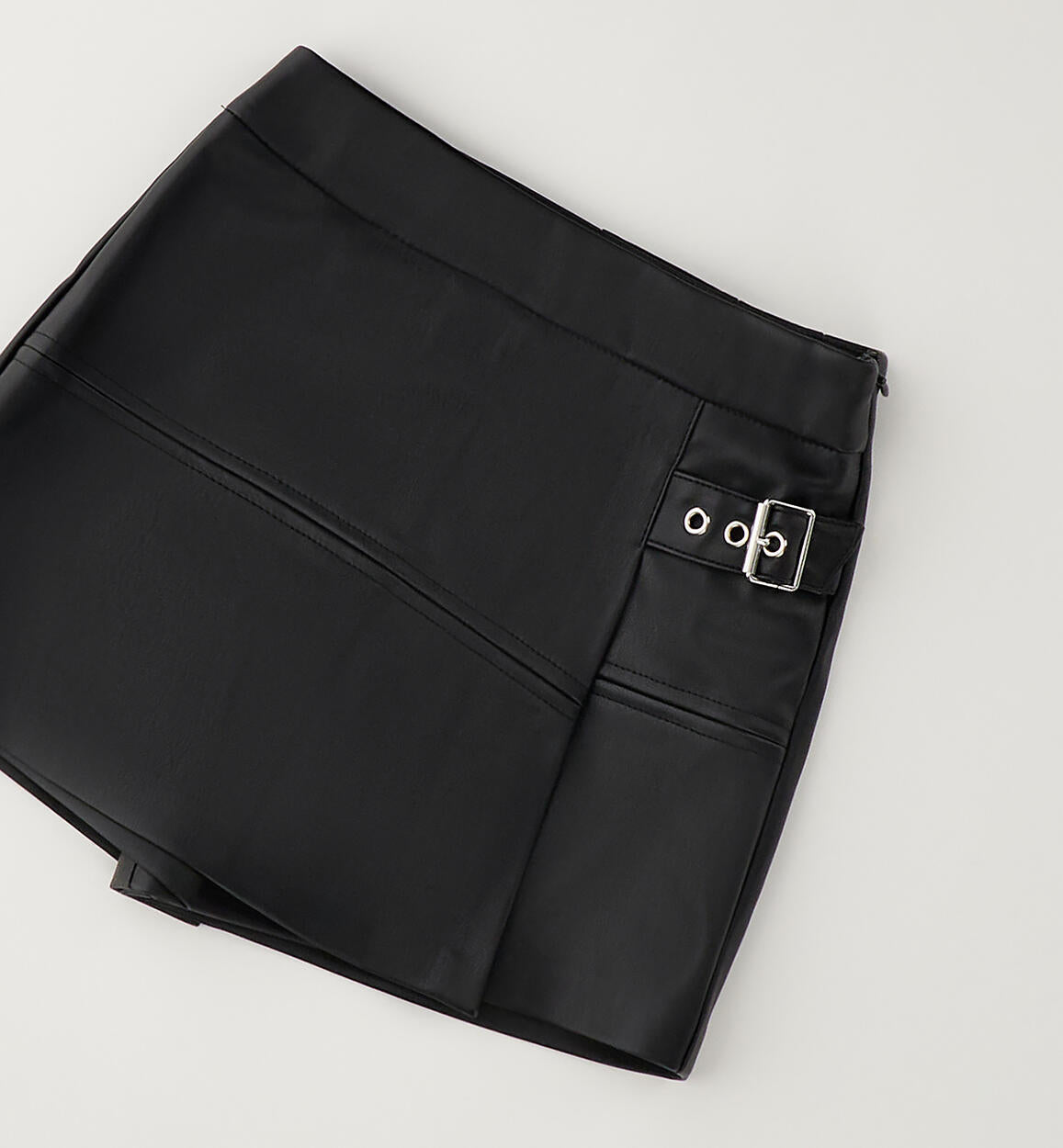 Falda pantalón polipiel