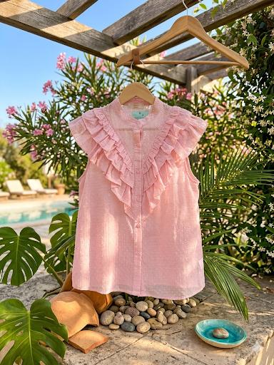 Camisa plumeti rosa