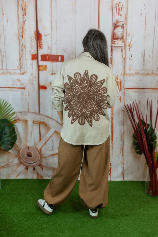 Sobrecamisa Bordado Espalda