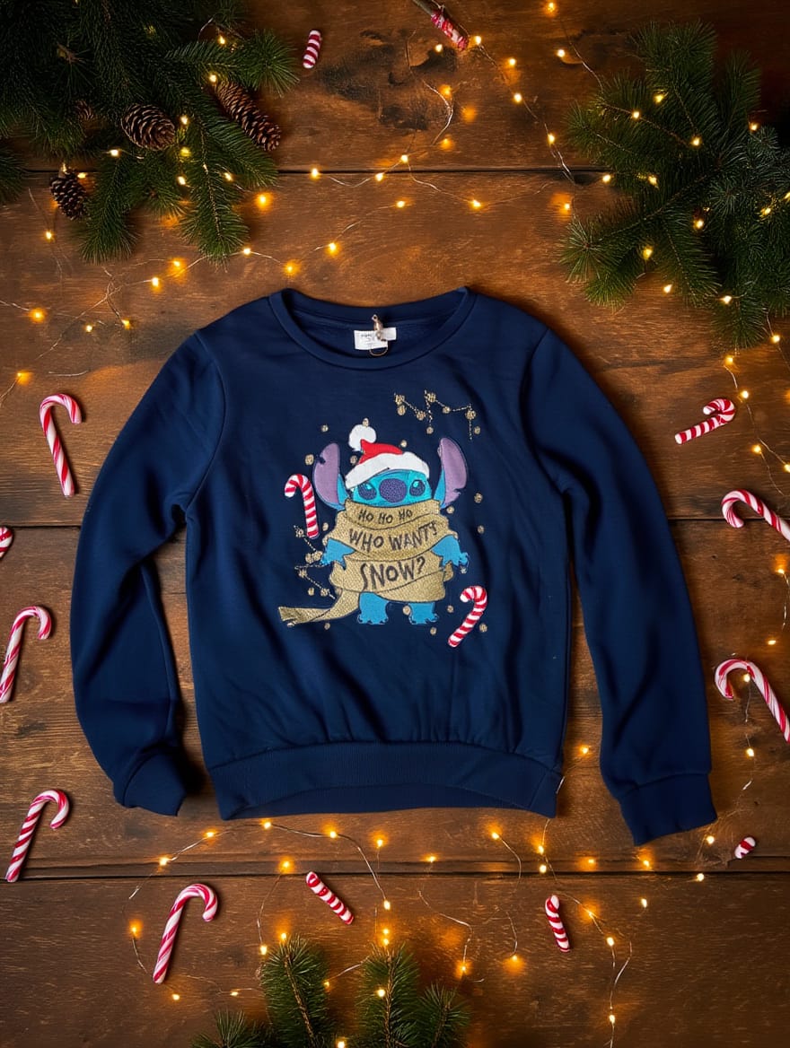 Sudadera Lilo Navidad