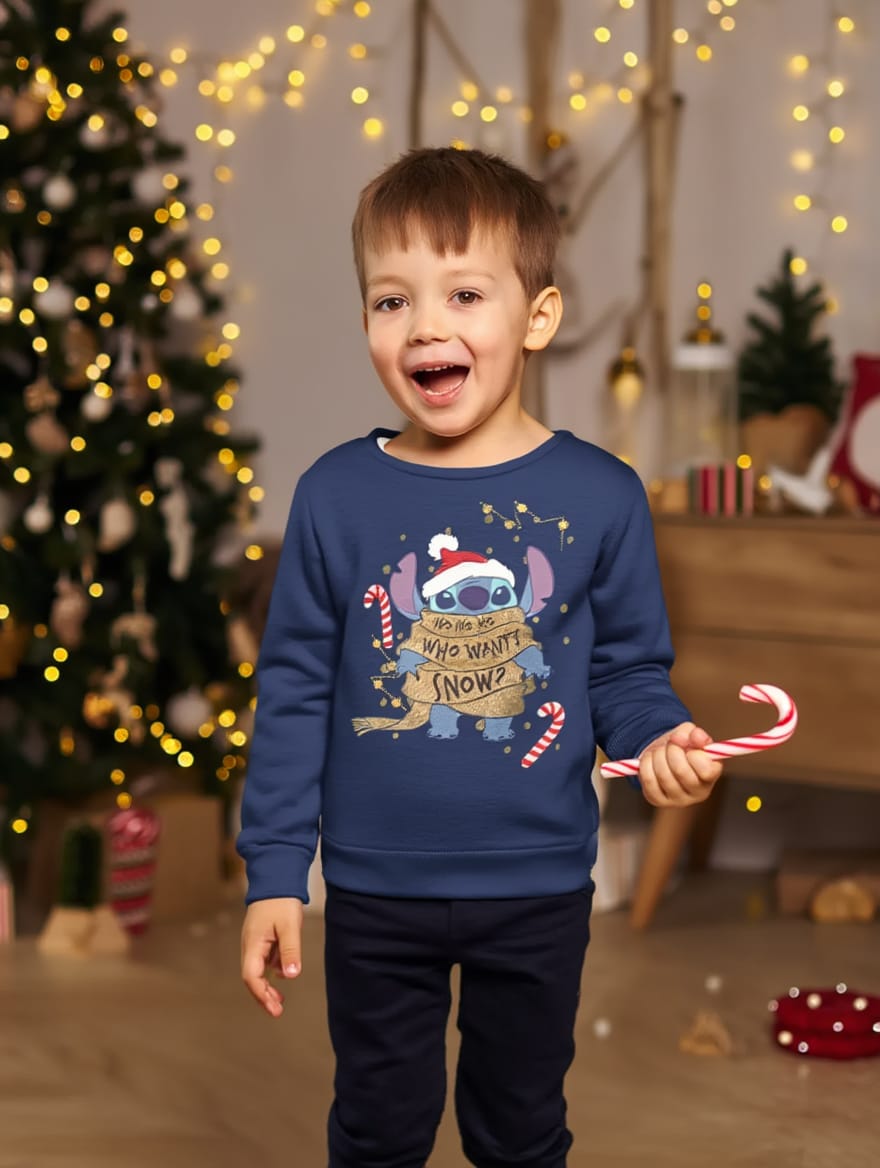 Sudadera Lilo Navidad