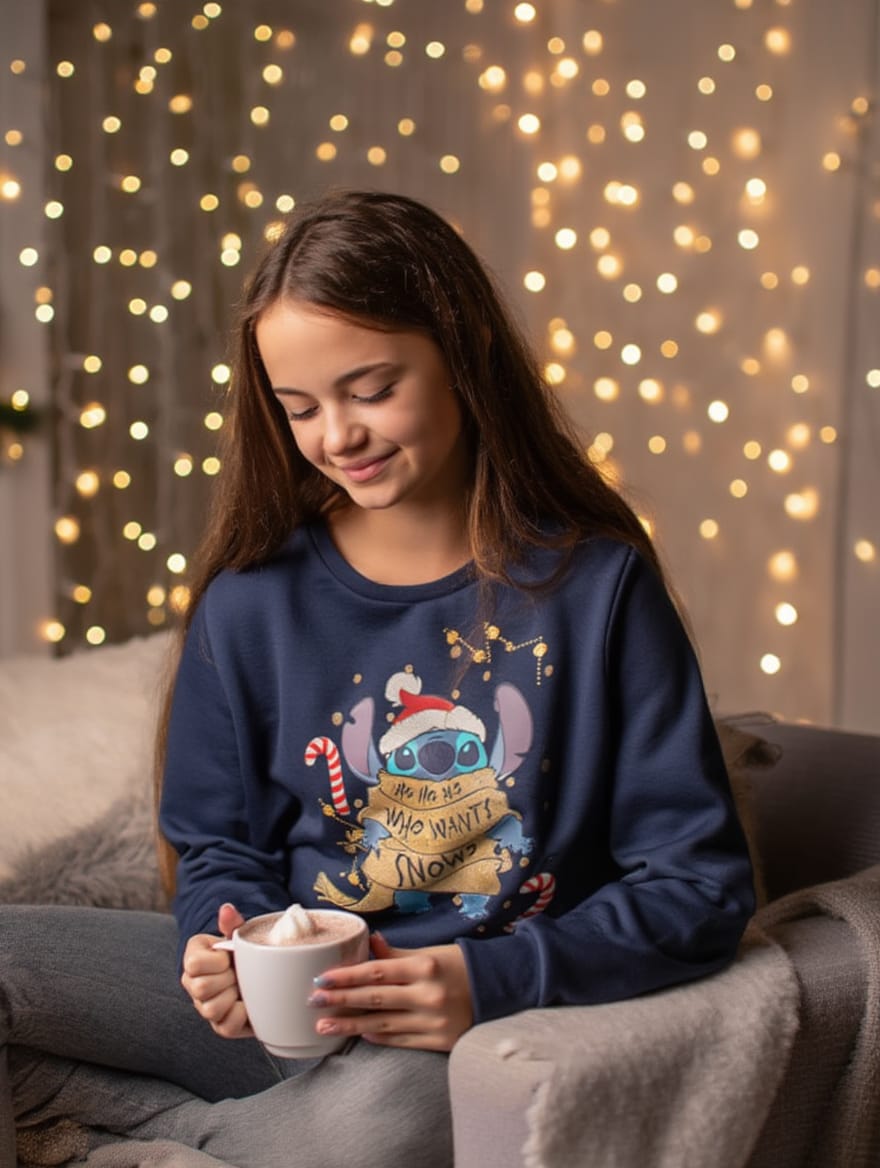 Sudadera Lilo Navidad