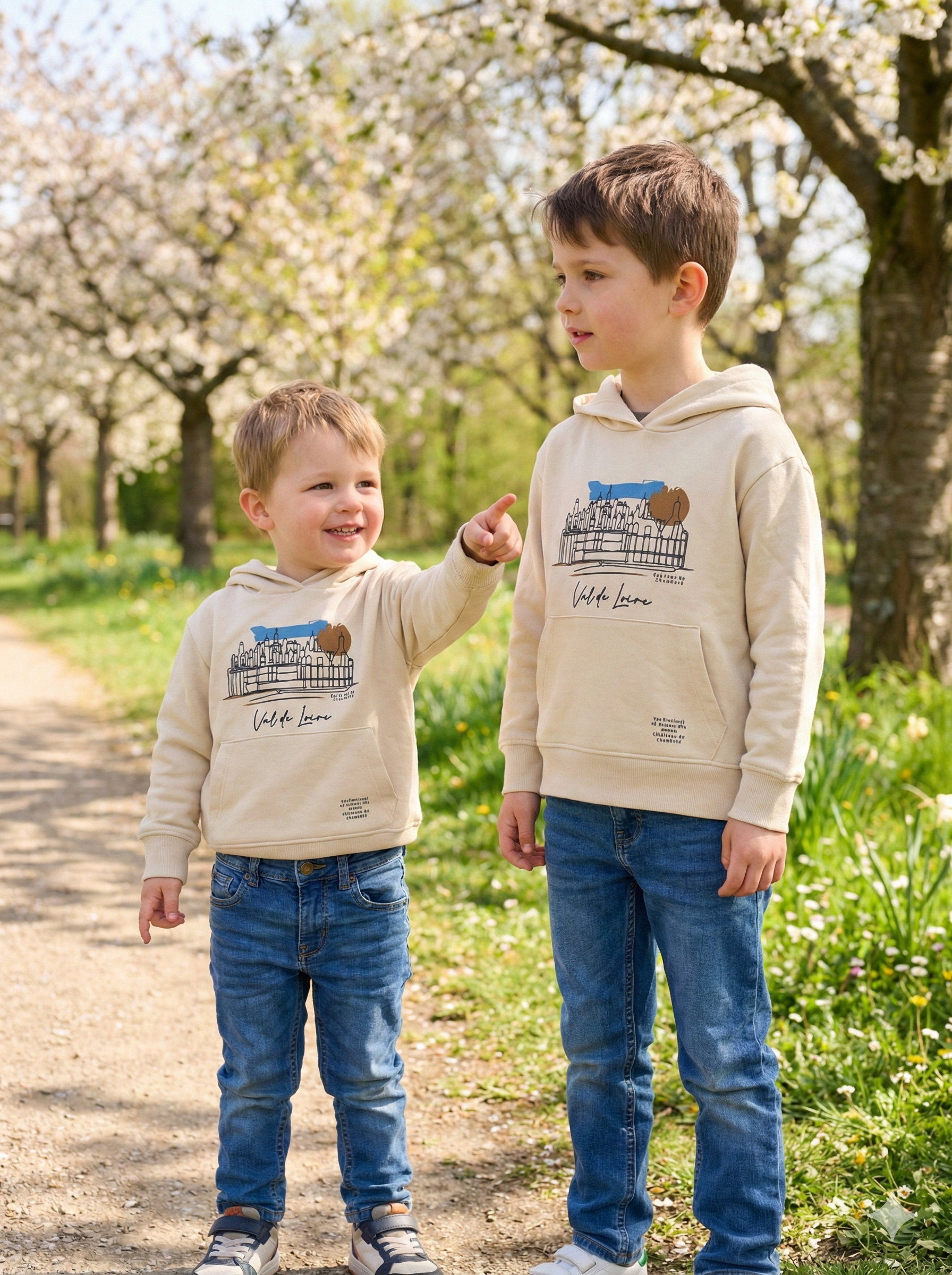 Sudadera Con Capucha Castillo