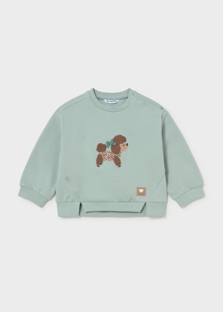 Sudadera bebé niña
