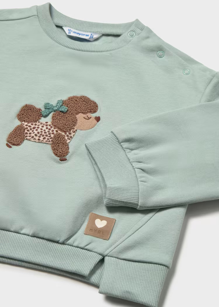 Sudadera bebé niña