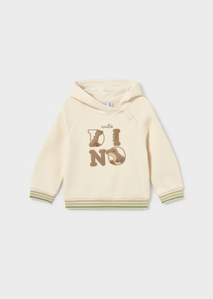 Sudadera manga larga capucha bebé