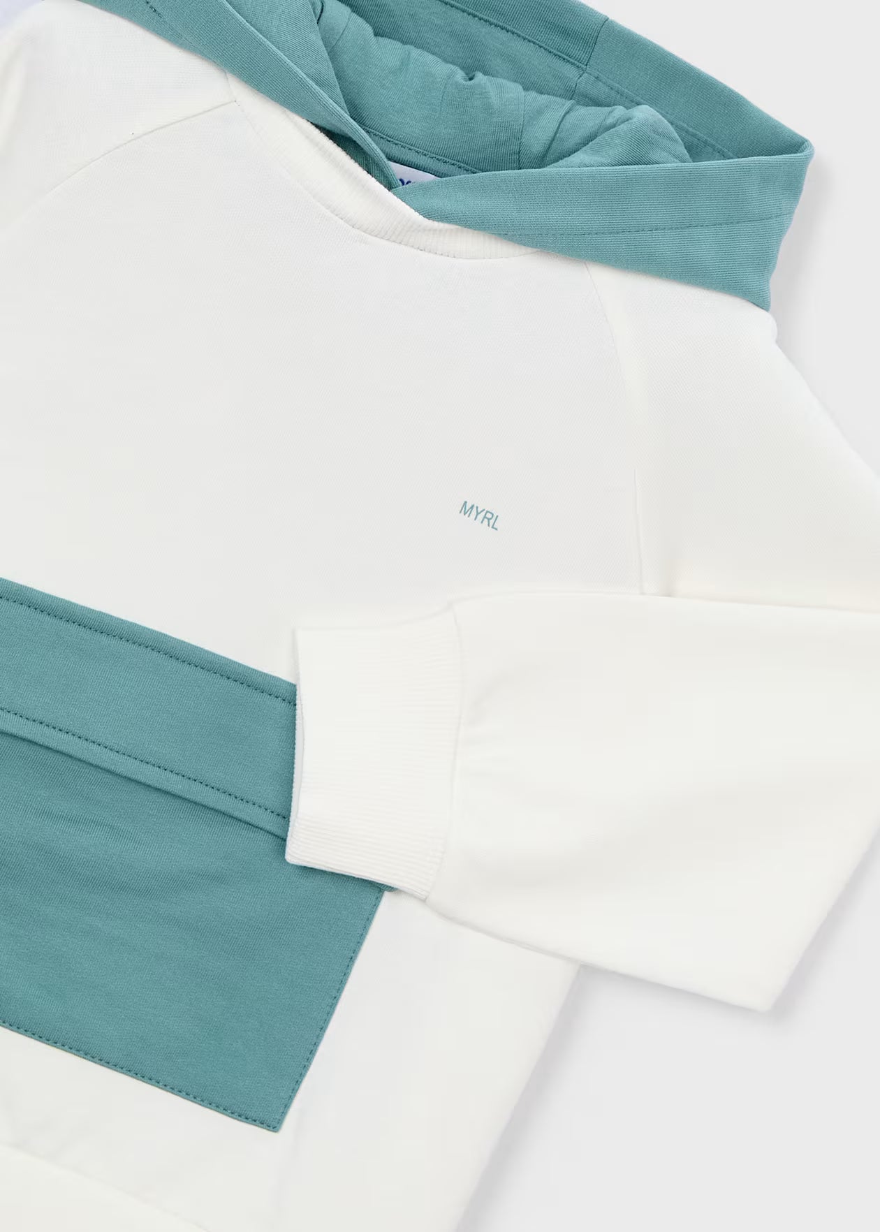Sudadera combinado niño
