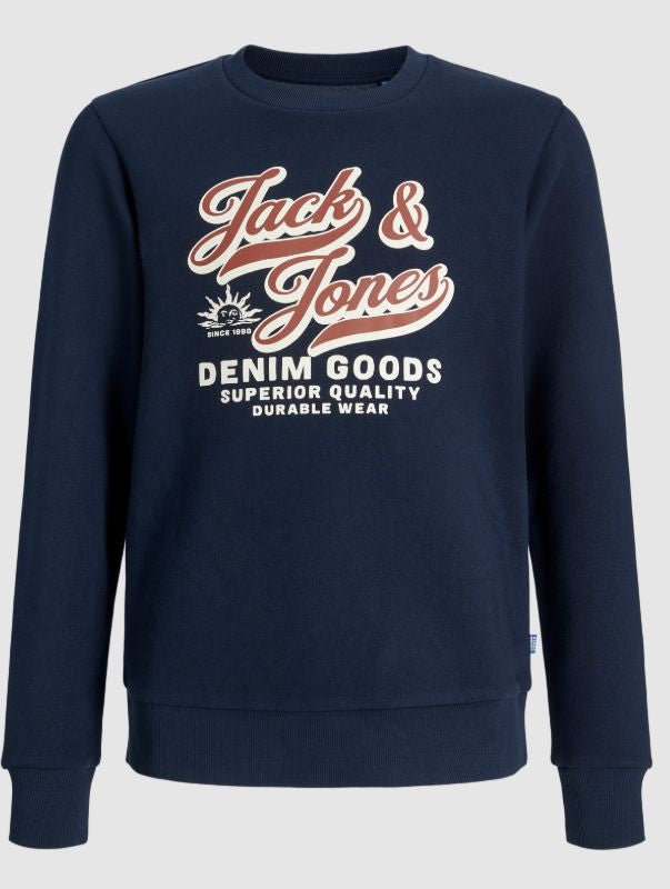Sudadera Jack& Jones Denim Goods Cuello Redondo