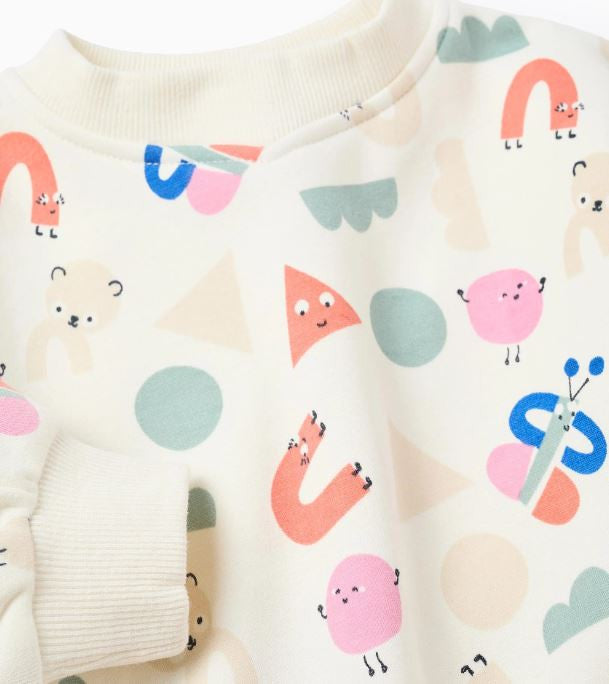 Sudadera Perchada Formas