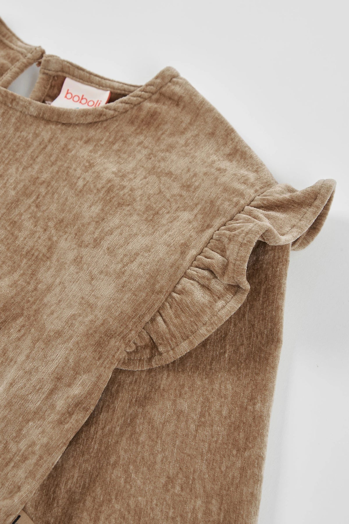 Sudadera terciopelo de niña