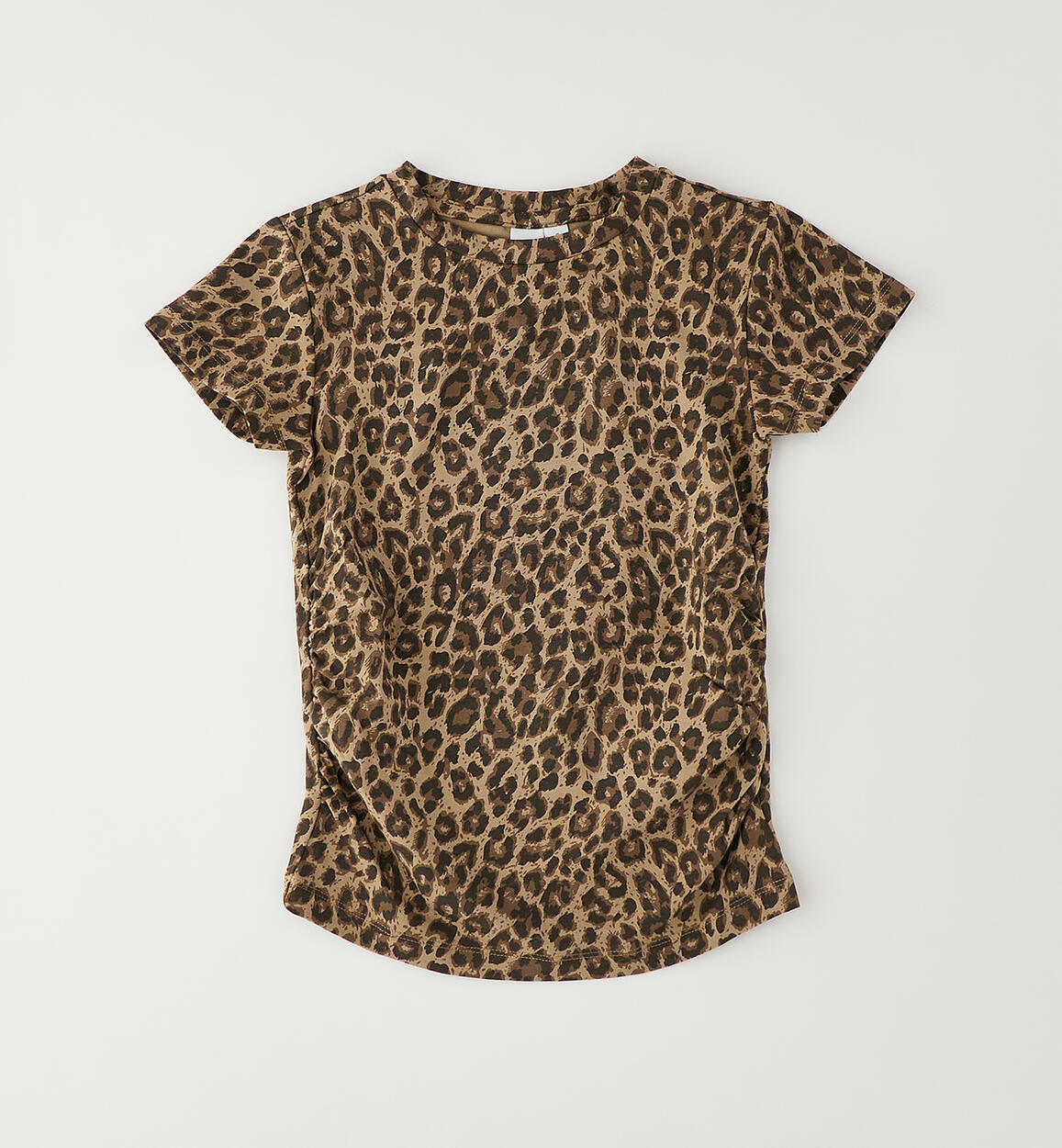 Camiseta manga corta estampado animal print