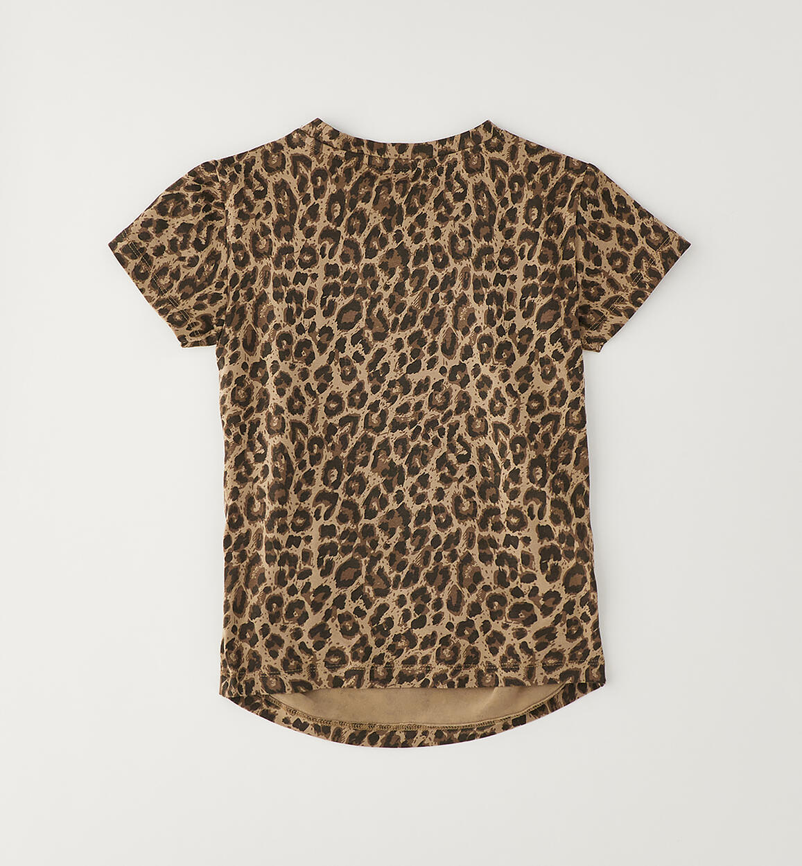 Camiseta manga corta estampado animal print