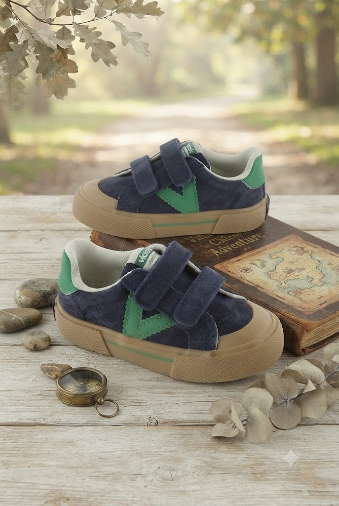 Zapatillas deportivas para niños con horma ancha