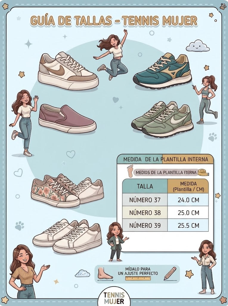 Zapatillas deportivas para mujer