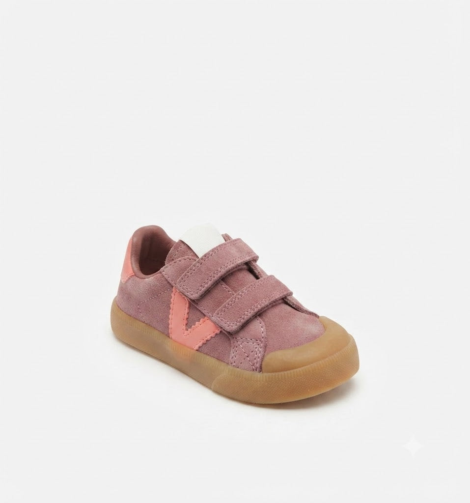 Zapatilla deportiva Barefoot para niñas con suela caramelo