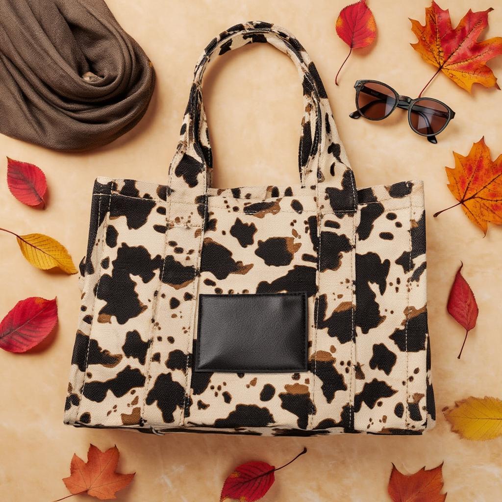 Bolso mini tote bag animal