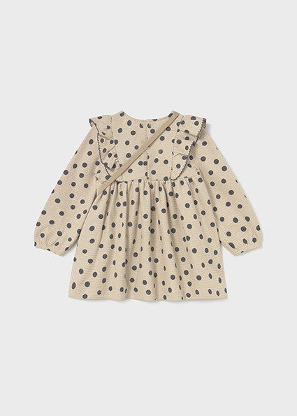 Vestido Estampado Con Bolso