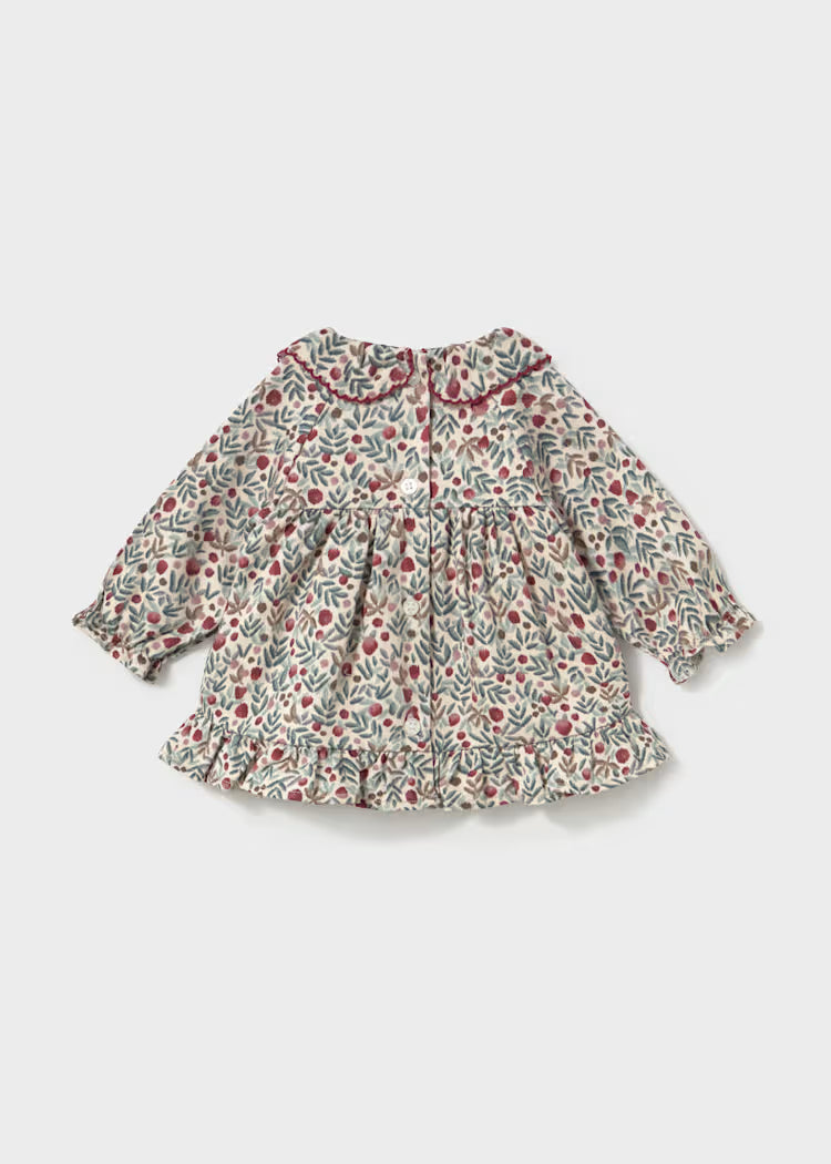 Vestido estampado bebé niña