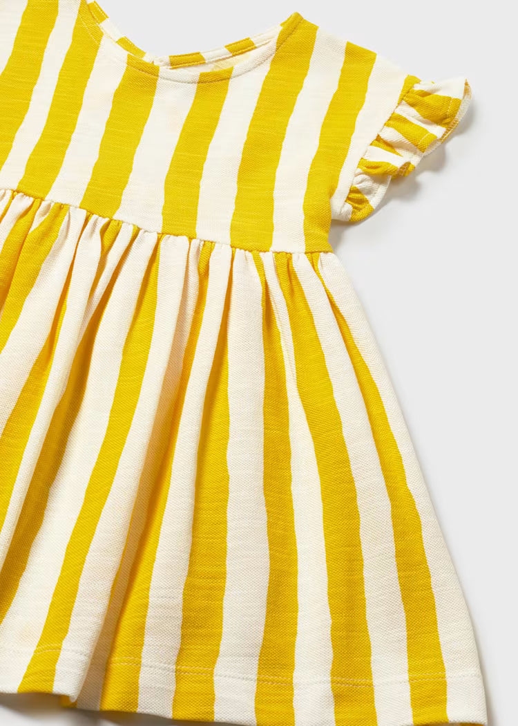 Vestido punto granito bebé