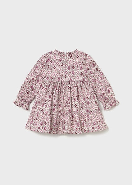 Vestido Terciopelo Estampado