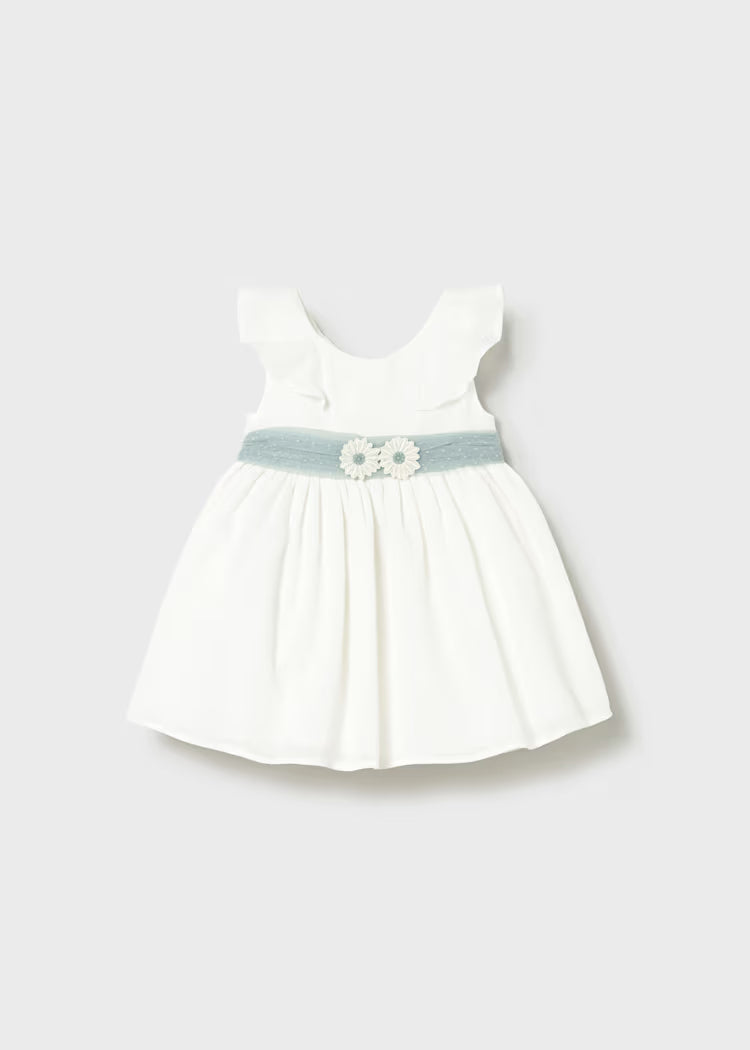 Vestido fajin tul