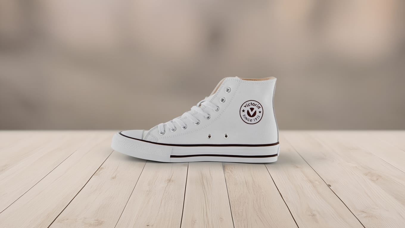 Zapatilla lona alta unisex