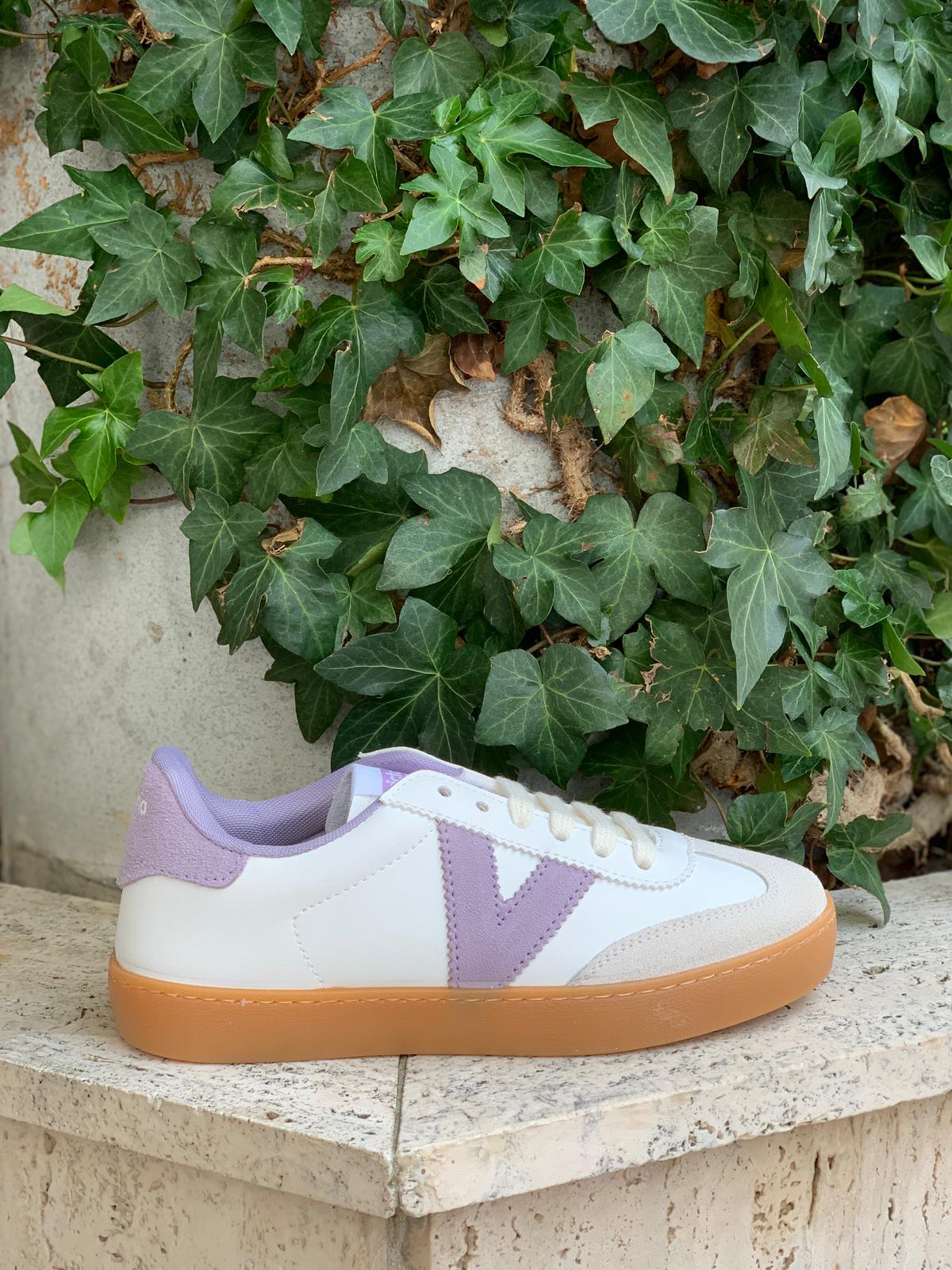 Zapatilla chica Victoria AZUL y VIOLETA