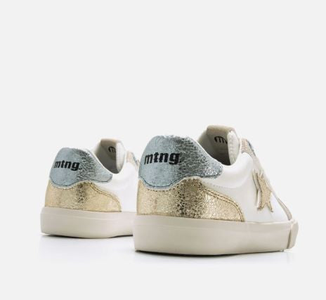 Zapatilla Moda Con Dorado Emi