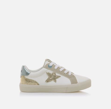 Zapatilla Moda Con Dorado Emi