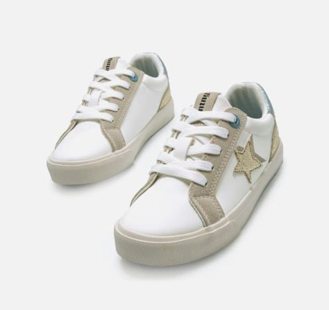 Zapatilla Moda Con Dorado Emi