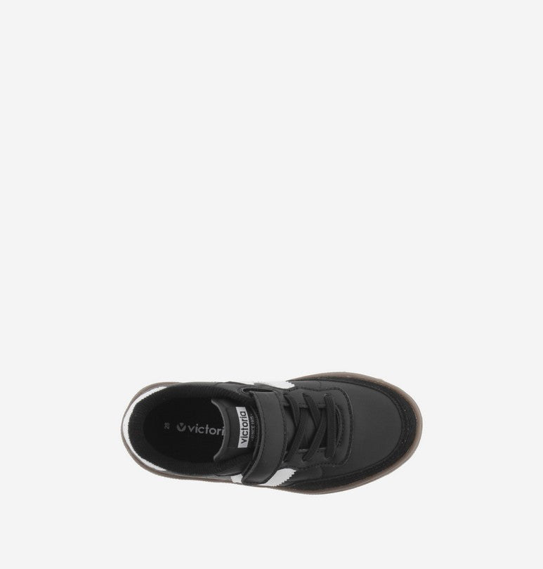 Zapatilla Victoria Negra Velcro