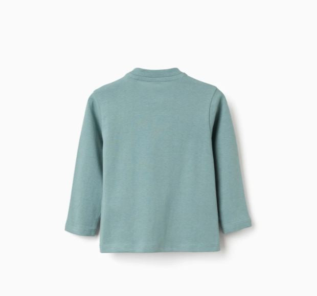Camiseta de manga larga de punto bebé niño