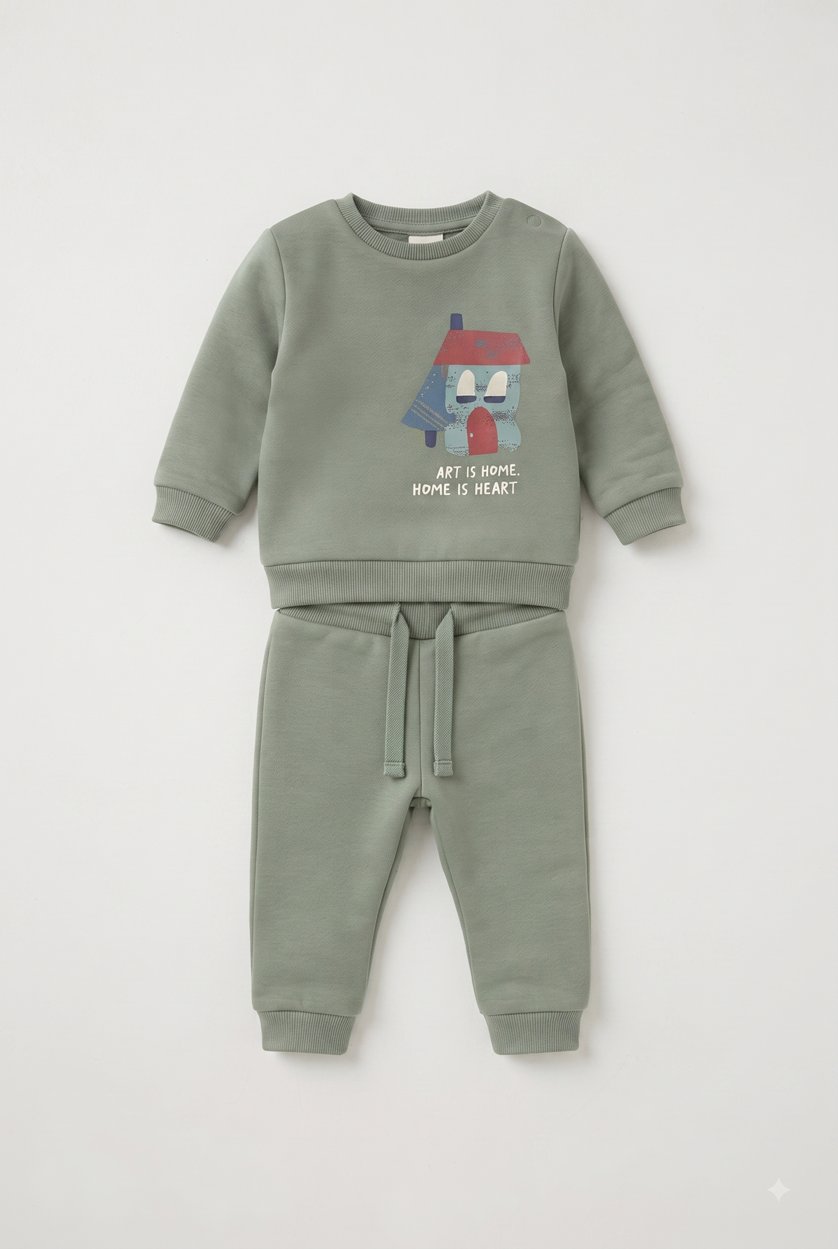 Conjunto de sudadera con capucha y pantalón tipo jogger , bebé niño.