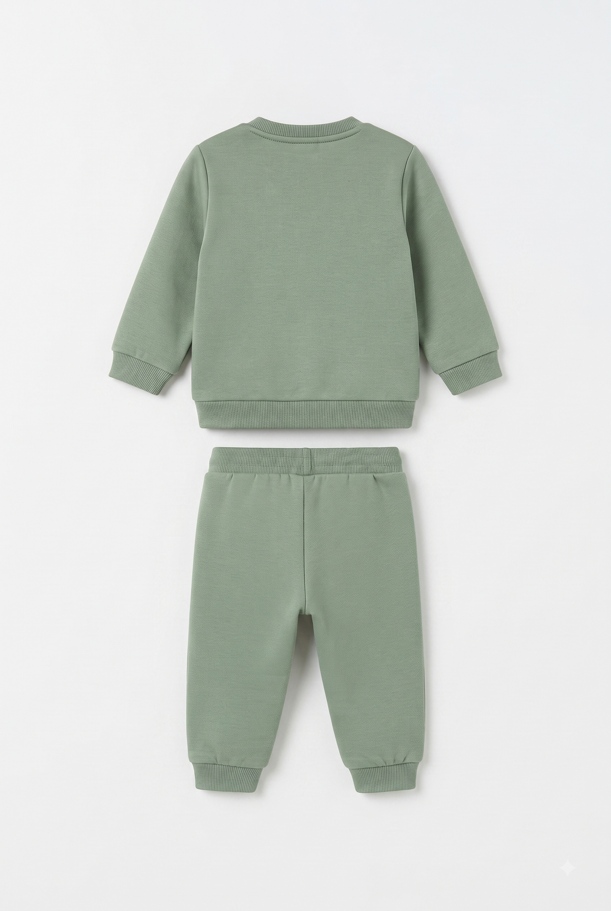Conjunto de sudadera con capucha y pantalón tipo jogger , bebé niño.